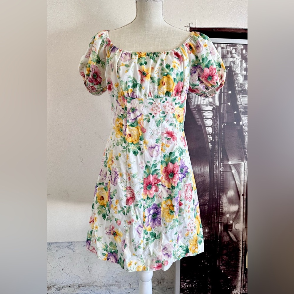 Petersyn Multicolor Floral Mini Dress